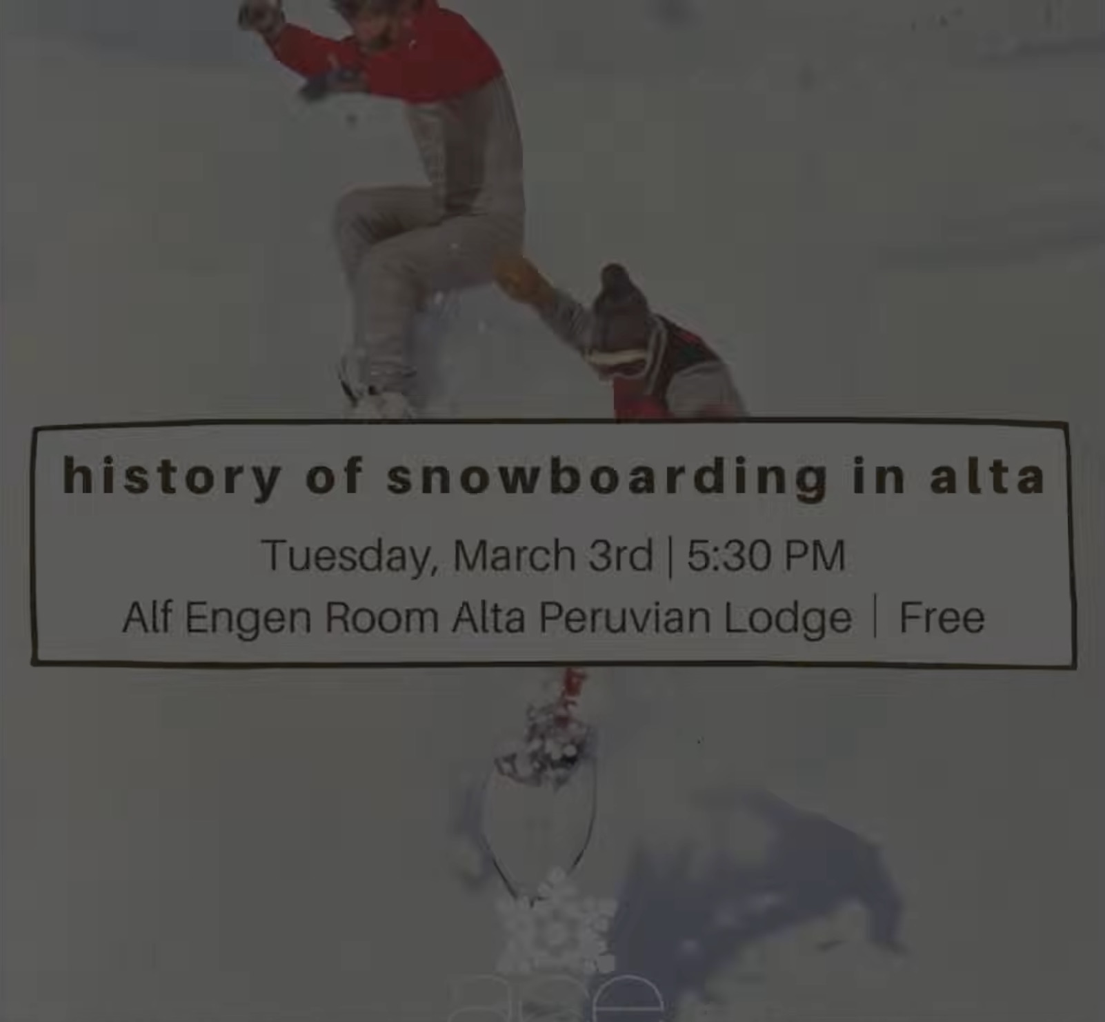 History of Snowboarding in Alta, Utah